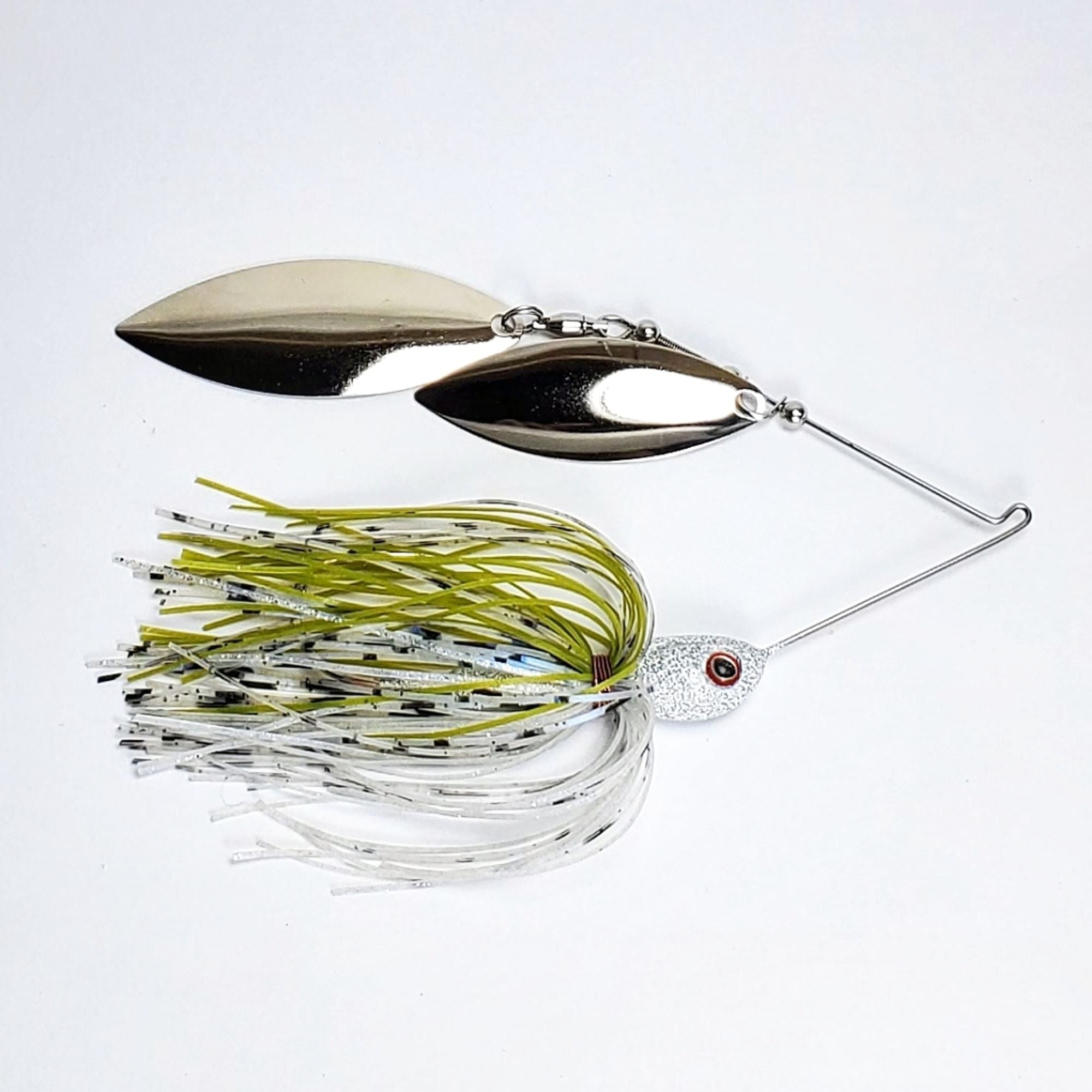 double-sided fishing lure DUO Realis Spin Tail Spin Three Rivers Tackle The tail moves while the grub is swimming Premium USA-Made Spinnerbait | Double