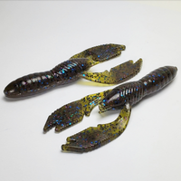 FIVE Bass Tackle Clutch Craw Fishing Lure in FIVE Bass Magic